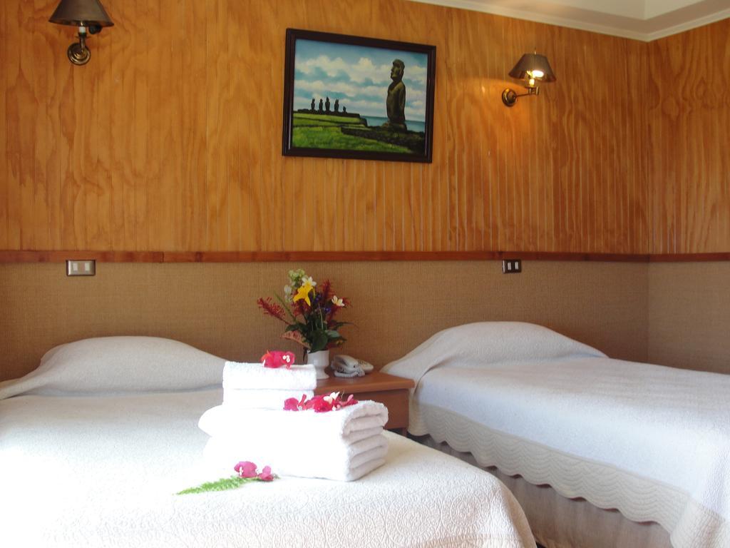 Iorana Isla De Pascua Hotel Hanga Roa Bagian luar foto